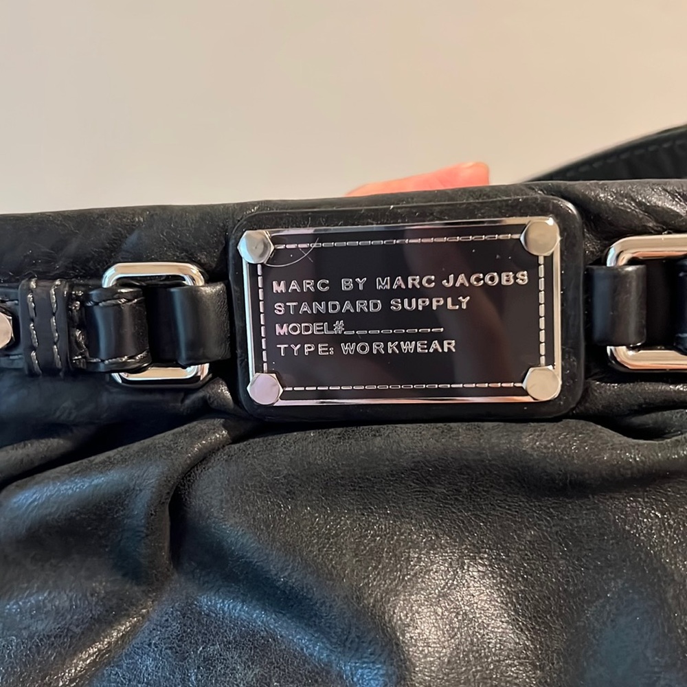 Dark green gray Marc jacobs vintage pouch wristlet